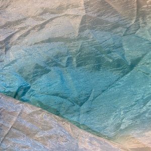 Full length sheet curtain